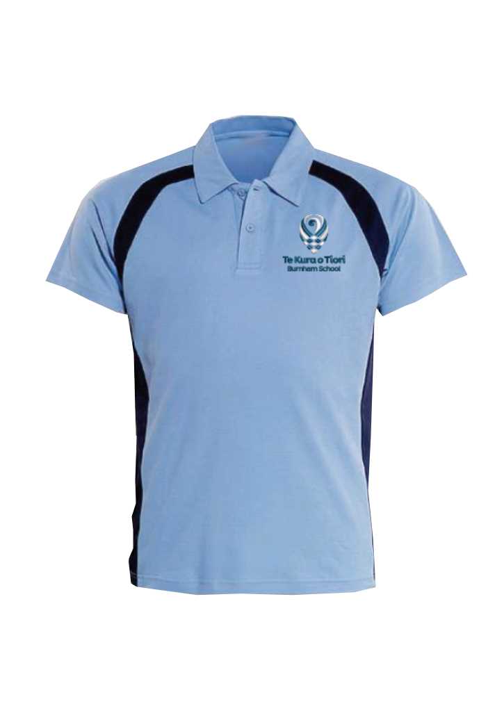 Burnham Primary School Yr 7-8 Polo Sky/Navy